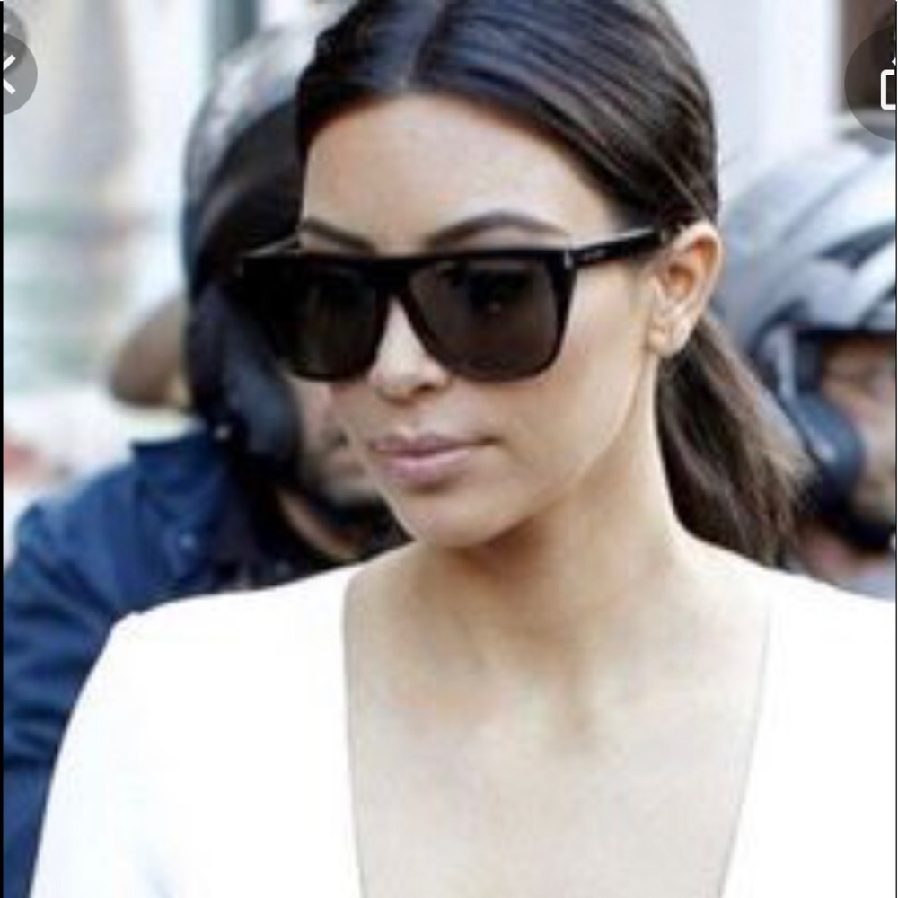SOLD Authentic Saint Laurent SL 001 Oversized Tortoise Shell Sunglasses w/case